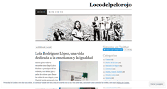 Desktop Screenshot of locodelpelorojo.com